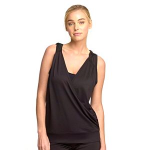 Women's Colosseum Drop Needle Hooded Yoga Tank