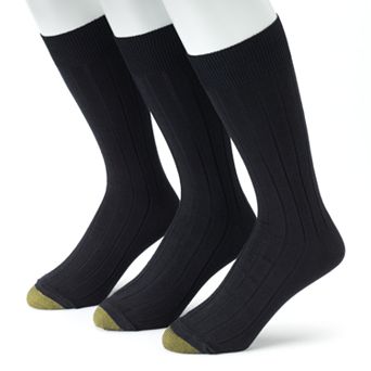 Men's GOLDTOE® 3-pack Hampton Crew Socks