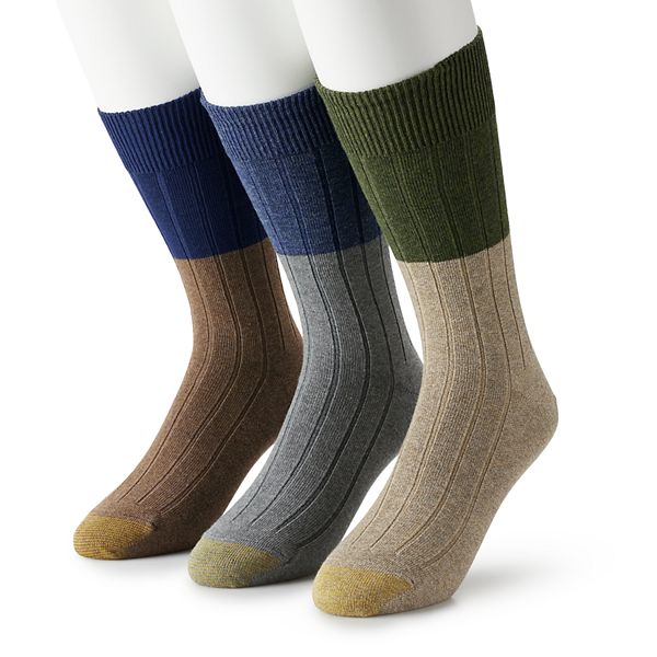 Men's GOLDTOE® 3-pack Hampton Pima Dress Socks