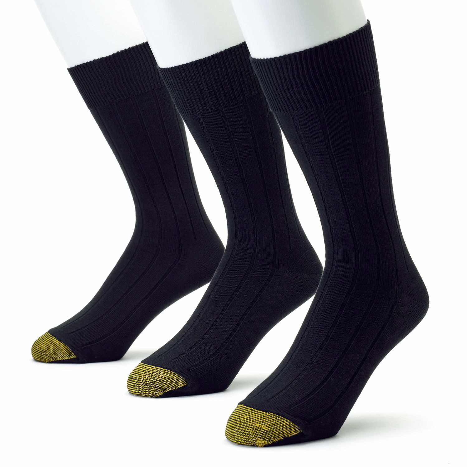 kohls mens gold toe dress socks Gold Toe Hampton Dress Socks - 3 Pack - Men's - Black
