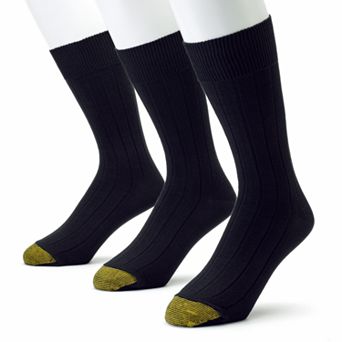 Men's GOLDTOE® 3-pack Hampton Crew Socks