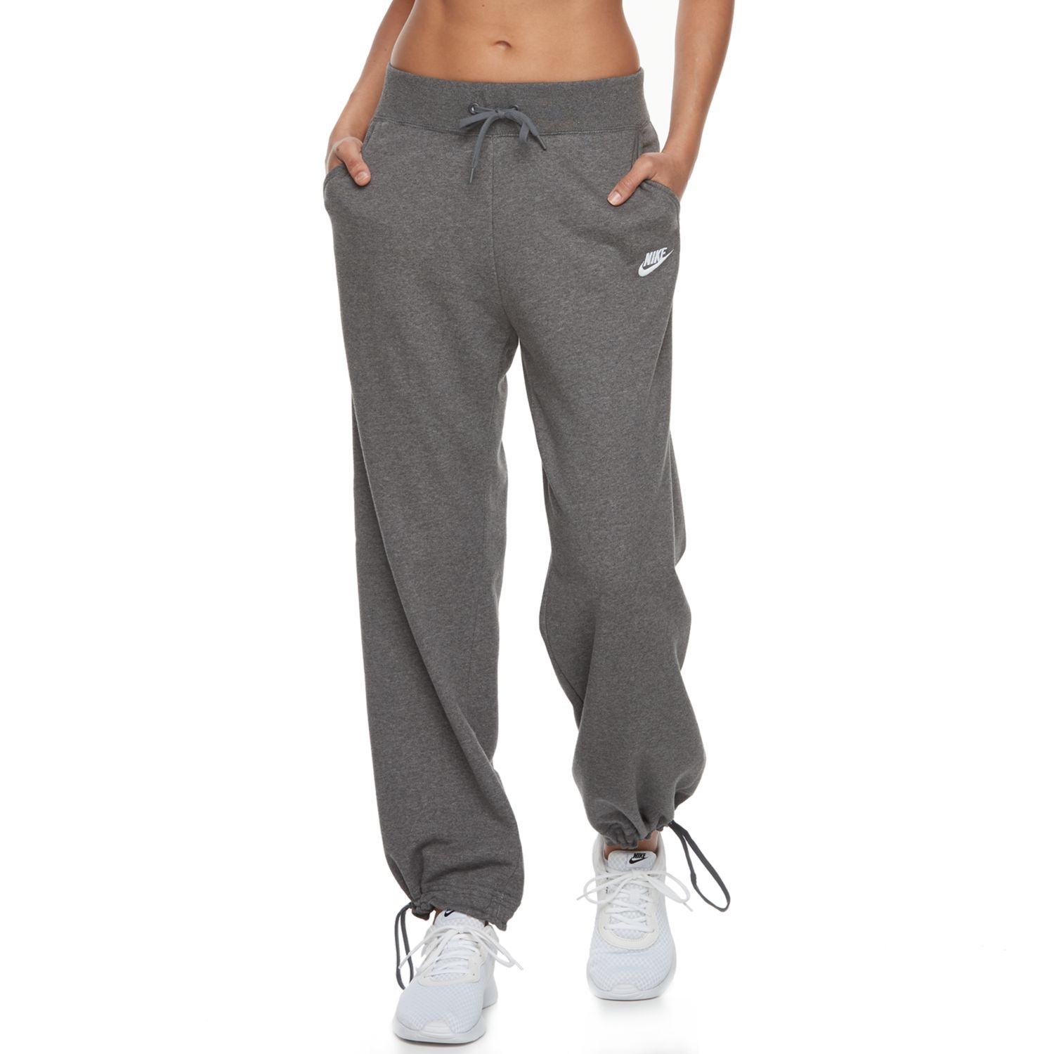 nike women's sportswear drawstring cuff pants