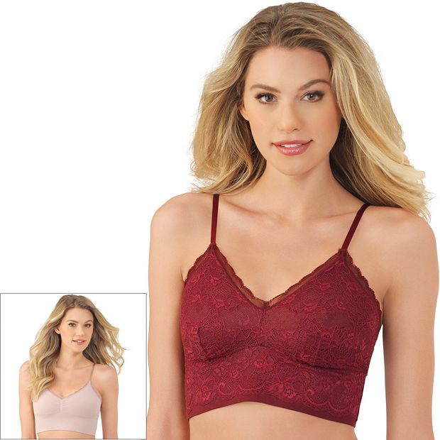 Lace Bralettes, 2-Pack