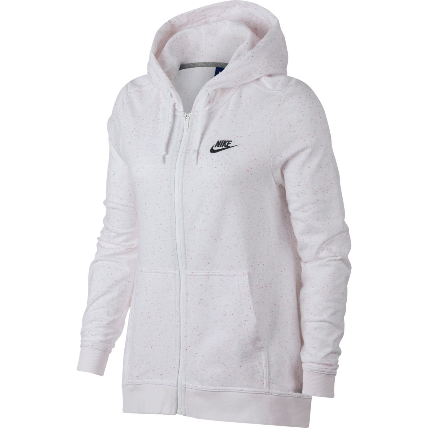 nike grey zip up hoodie