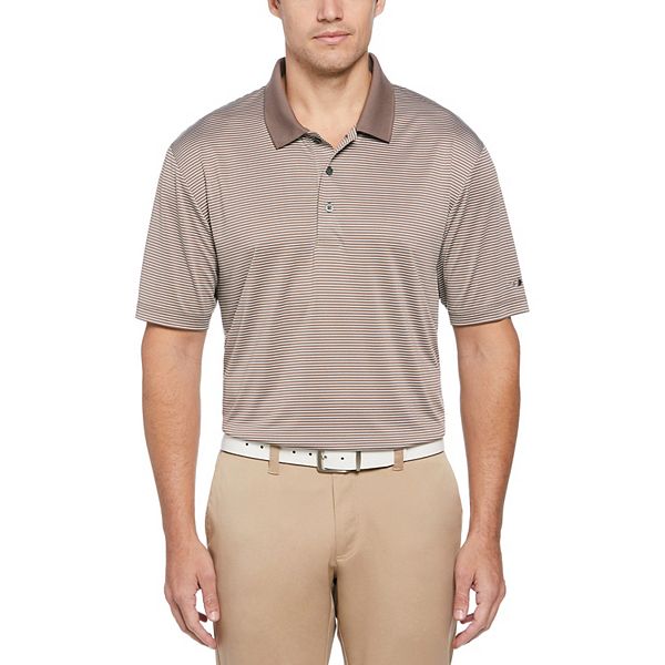 Men's Grand Slam Off Course Championship Striped Golf Polo