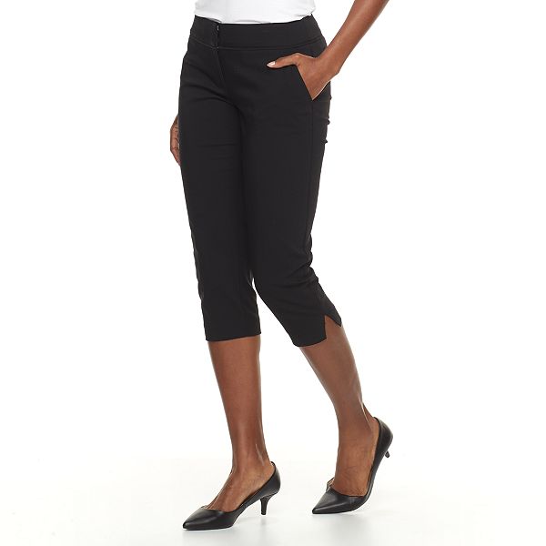 Petite Apt. 9® Torie Curvy Capris