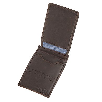Men's Levi's® RFID-Blocking Wide Magnetic Front-Pocket Wallet