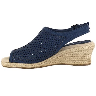 Easy Street Stacy Women's Espadrille Wedges