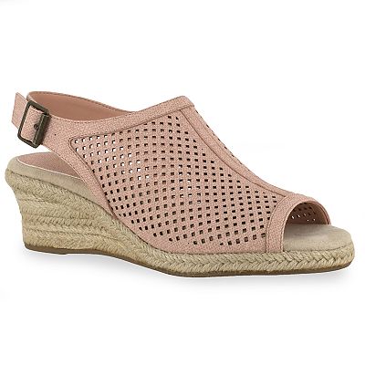 Easy Street Stacy Women s Espadrille Wedges