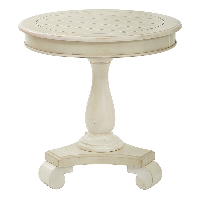 62183057 INSPIRED by Bassett Avalon Round End Table, Beig/G sku 62183057