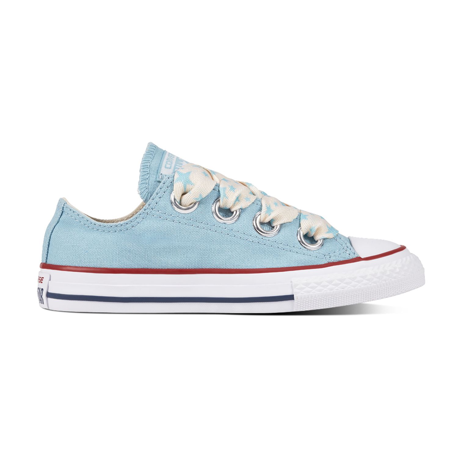 big eyelet converse