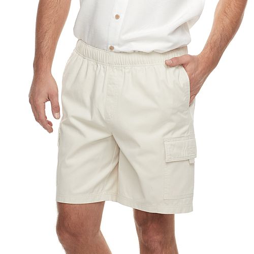 Men's Croft & Barrow® Classic-Fit Full-Elastic Twill Cargo Shorts