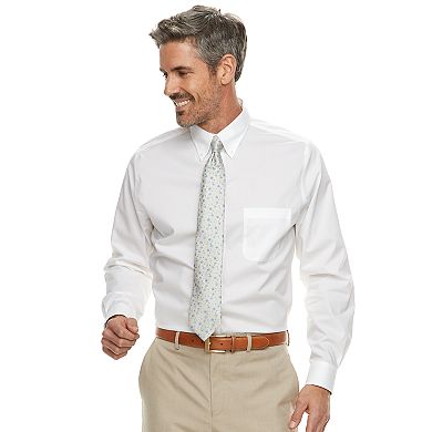 Men's Croft & Barrow® Classic-Fit No-Iron Dress Shirt