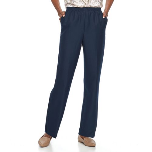 Petite Alfred Dunner Pull-On Pants