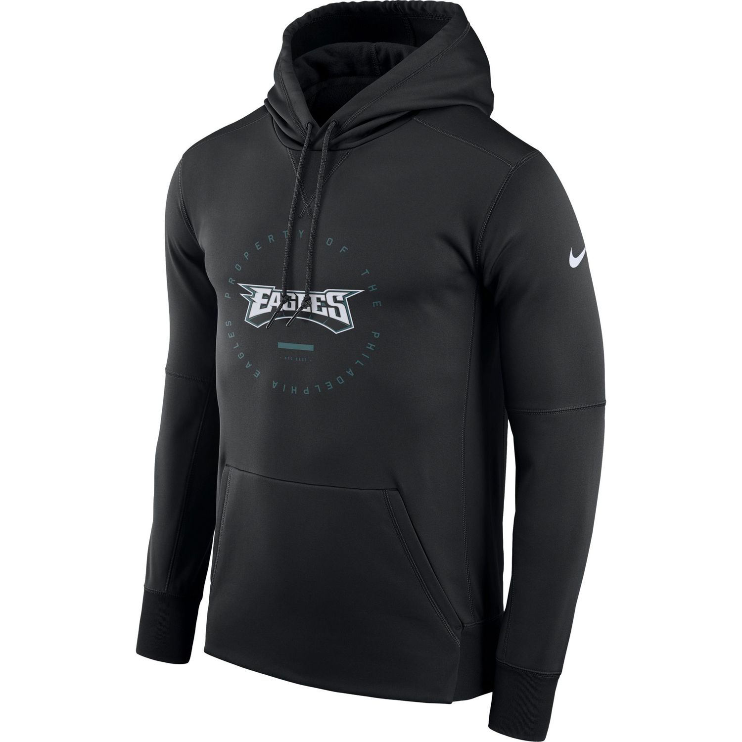 black nike eagles hoodie