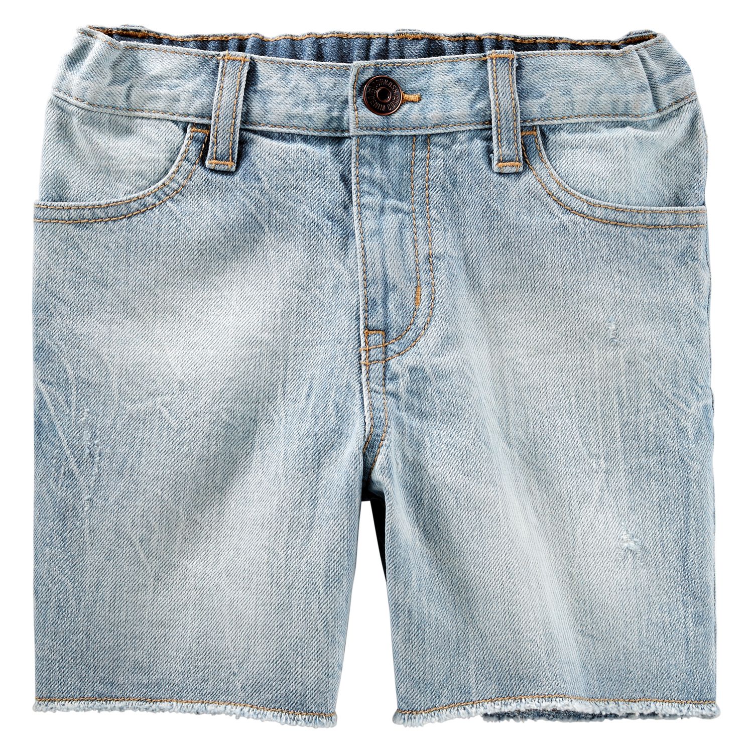 jean boy shorts