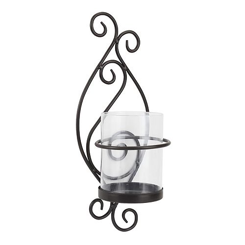 Stonebriar Collection Pillar Candle Holder Wall Decor