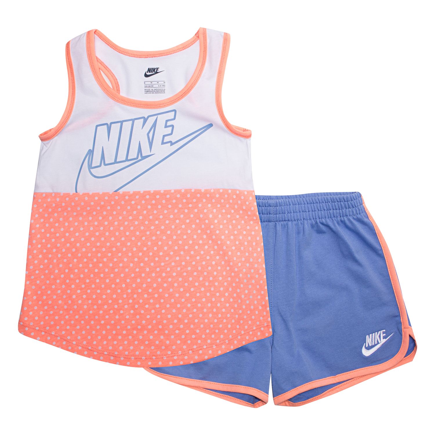 nike shorts and tank top set