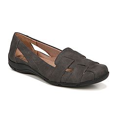 kohls womens black flats