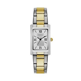 Caravelle by Bulova Women's Classic Two Tone Stainless Steel Watch - 45L167
