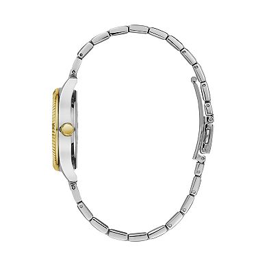 Caravelle Women's Two Tone Stainless Steel Watch - 45M112