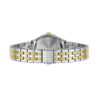 Caravelle Women's Two Tone Stainless Steel Watch - 45M112