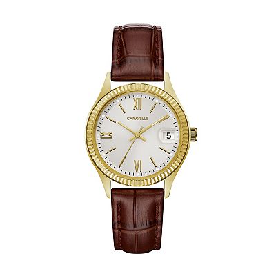 Caravelle by Bulova Women s Leather Watch 44M111