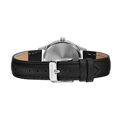 Caravelle Women's Easy Reader Leather Watch - 43M118