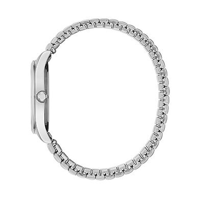 Caravelle Women's Easy Reader Stainless Steel Expansion Watch - 43M119