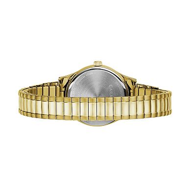 Caravelle Women's Easy Reader Stainless Steel Expansion Watch - 44M113