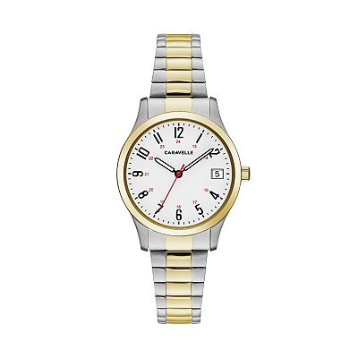 Bulova two tone women's watch shop