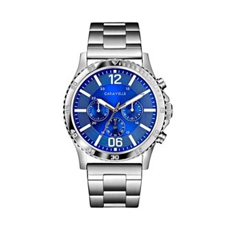 Caravelle by Bulova Men's Stainless Steel Chronograph Watch - 43A145