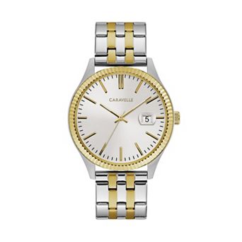 Caravelle by Bulova Men's Two Tone Stainless Steel Watch - 45B148