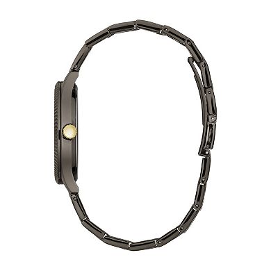 Caravelle Men's Gunmetal Ion-Plated Stainless Steel Watch - 45B149