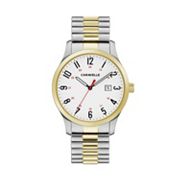Caravelle Bulova 48E29 Watch 2 Tone Stainless Steel Bracelet White Dial NOS VTG Caravelle Bulova 48E29 Watch 2 Tone Stainless Steel Bracelet  main image 2