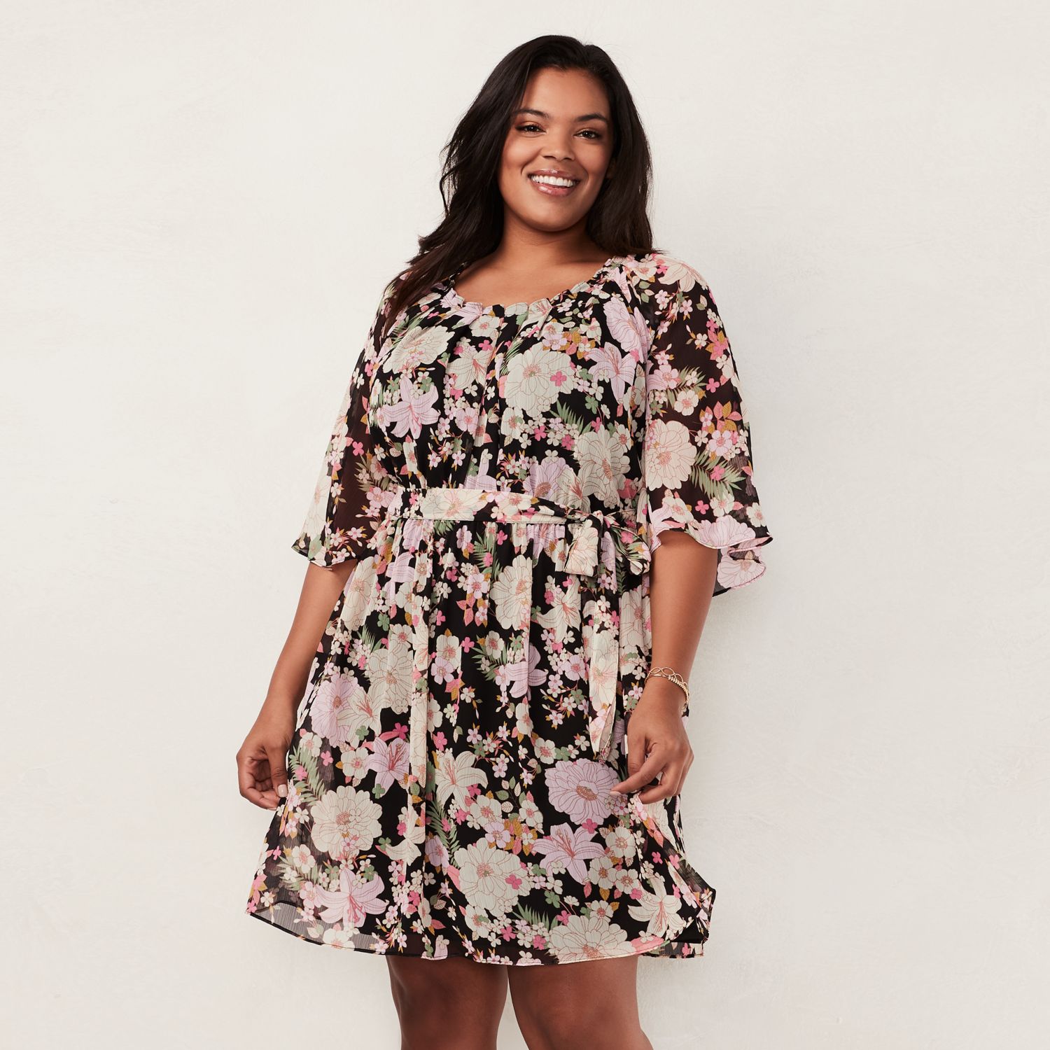 plus size lc lauren conrad dress
