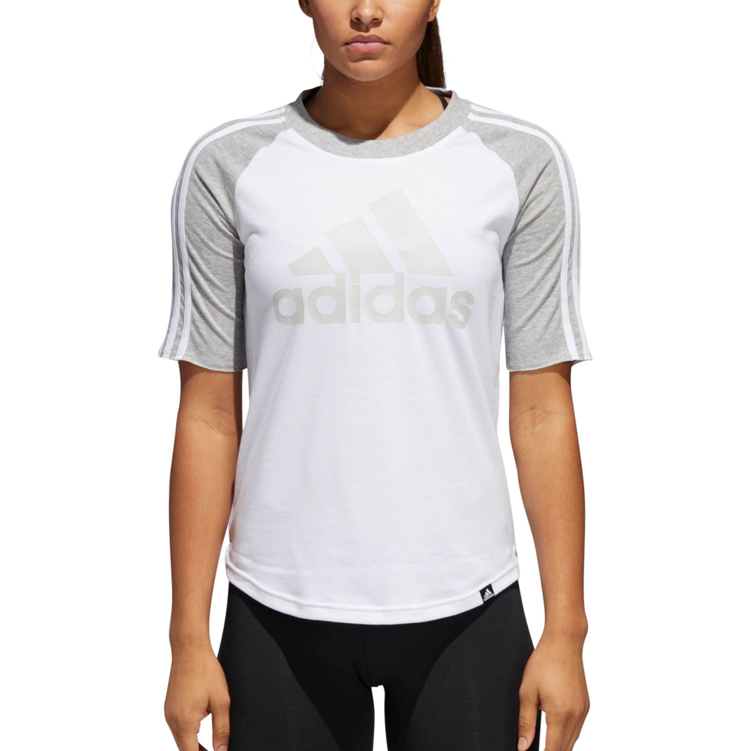 womens fitted baseball tee