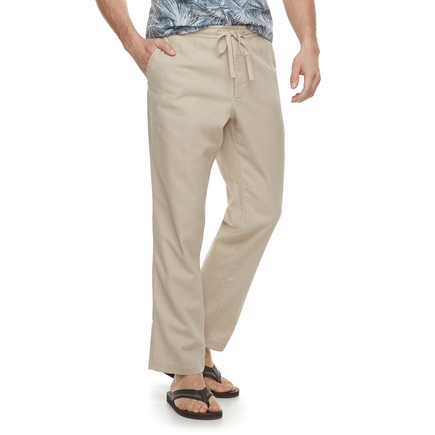 kohls mens linen pants