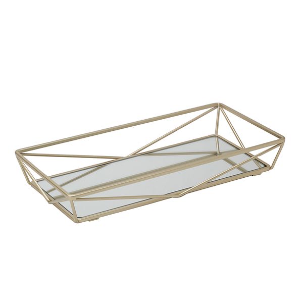 Home Details Geometric Mirror Vanity Tray