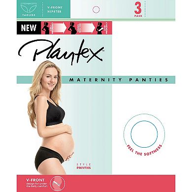Maternity Playtex 3-pack V-Front Hipster Panties PMVFHS