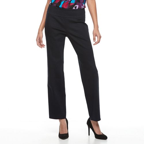 Women's Dana Buchman Pull-On Straight-Leg Pants