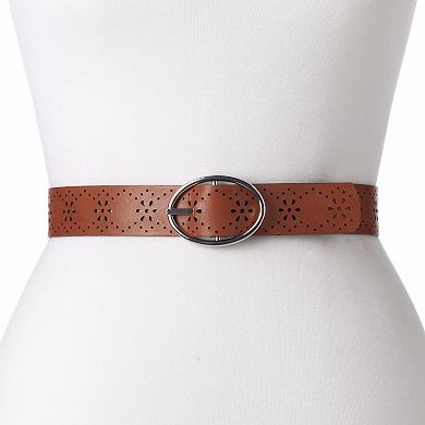 Women's Sonoma Goods For Life® Perforated Reversible Belt