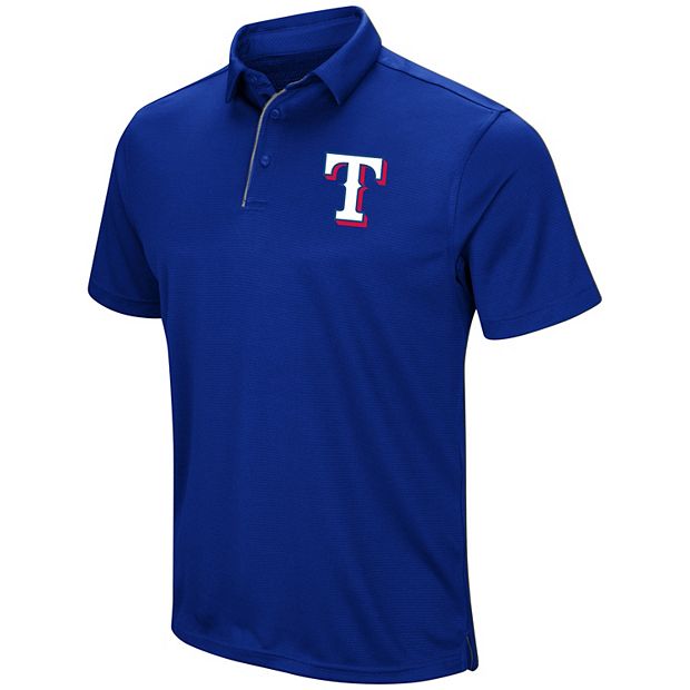 Mens Under Armour MLB Tech Texas Rangers Polo/ Golf Shirt L