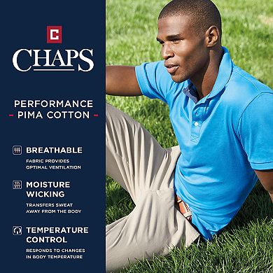 Men's Chaps Classic-Fit Performance Polo