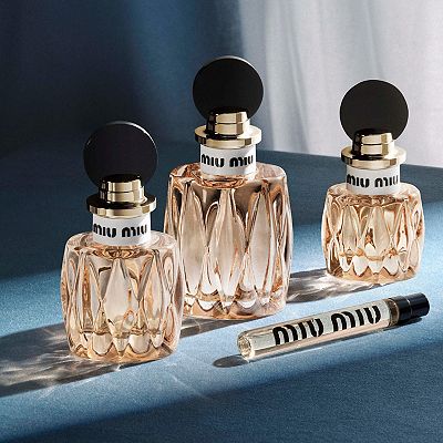 miu miu Miutine Eau de Parfum Travel Spray with Strawberry & Vanilla