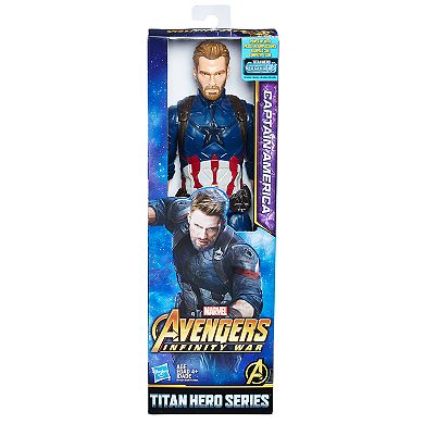 Marvel Avengers: Infinity War Titan Hero Series Captain America with Titan Hero Power FX Port by Hasbro
