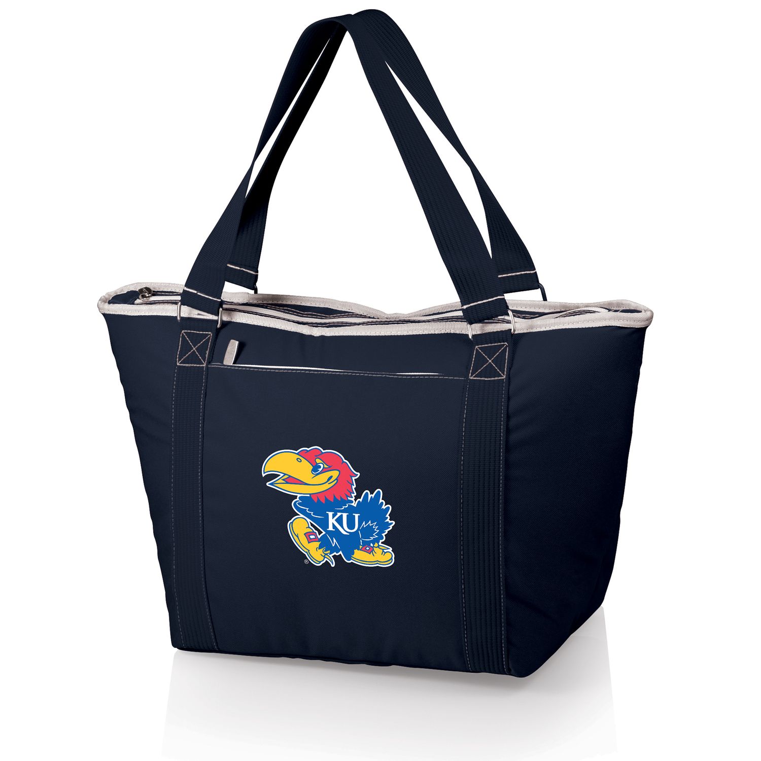 Picnic Time NCAA Kansas Jayhawks Montero Tote Cooler Bag - 20-Can Capacity, Insulated, Adjustable Strap