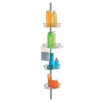 Bath Bliss 4 tier Tension Pole Corner Shower Caddy