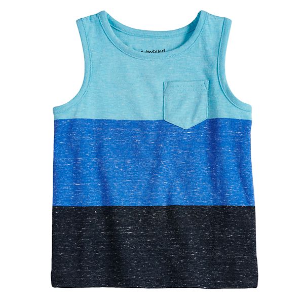 Baby Boy Jumping Beans® Colorblock Pocket Tank Top