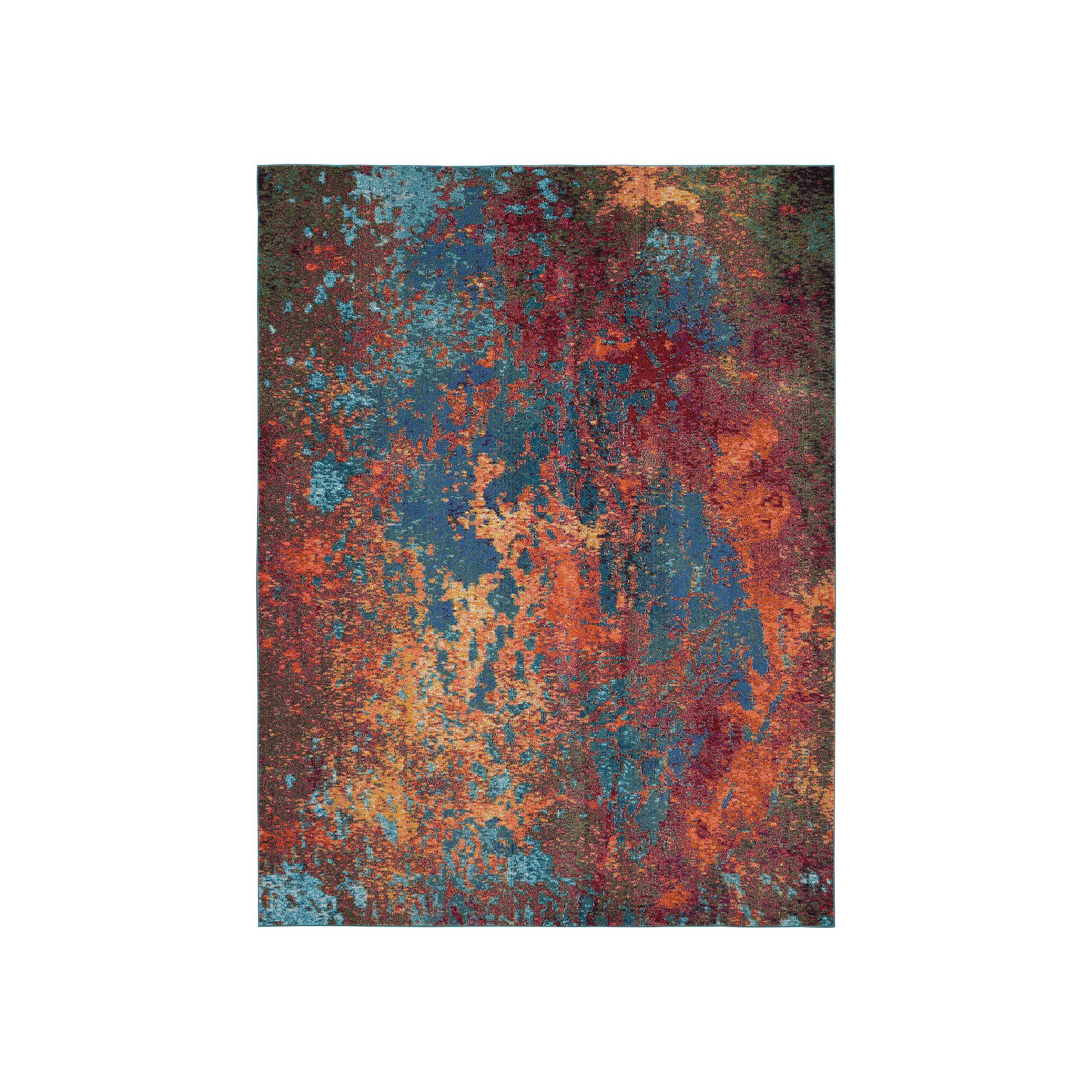 Nourison Celestial Abstract Area Rug, Atlantic